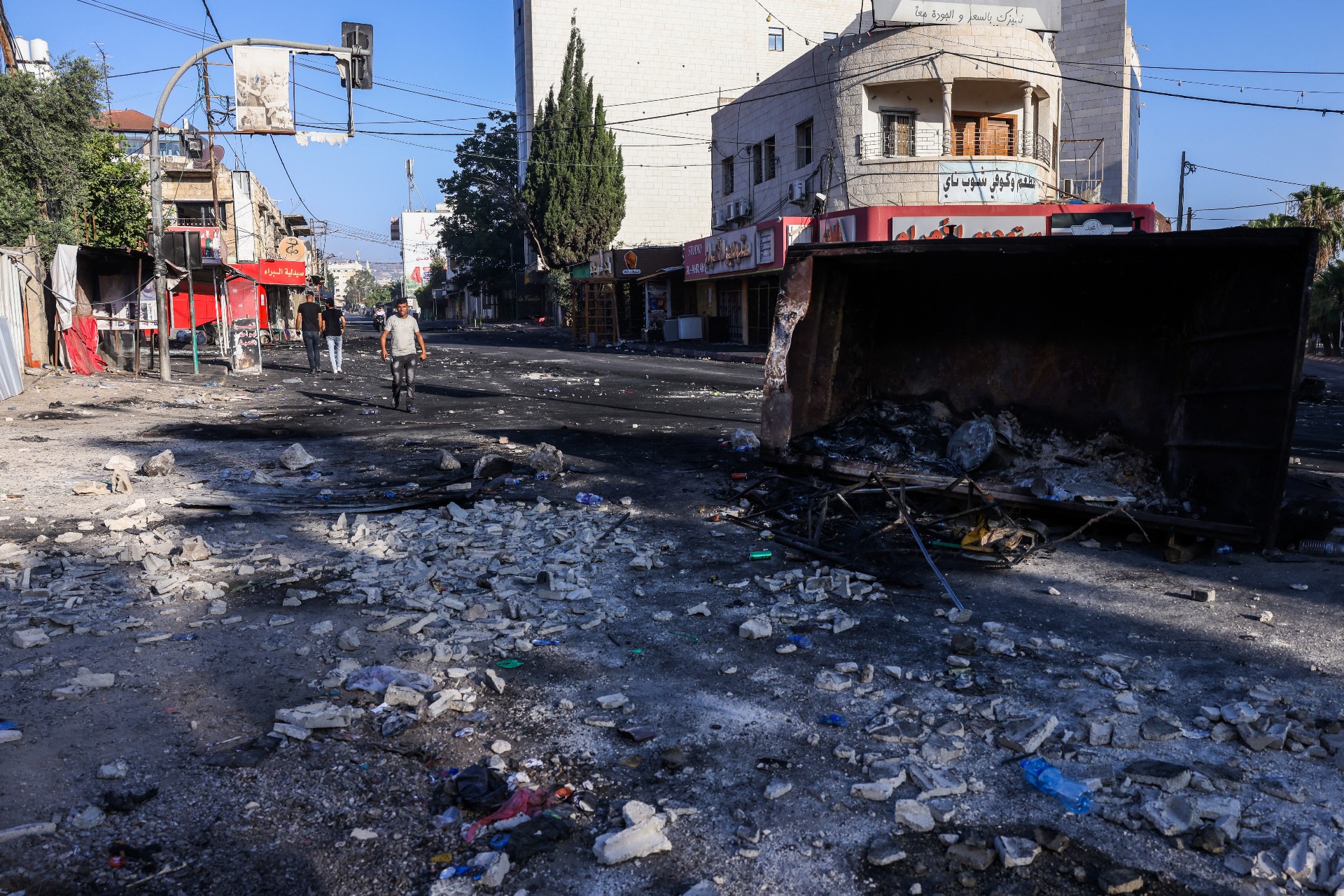 jenin wreckage