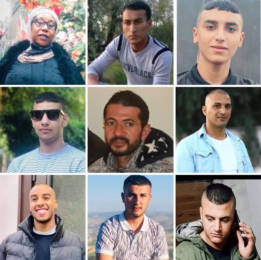 jenin raid palestinians killed 