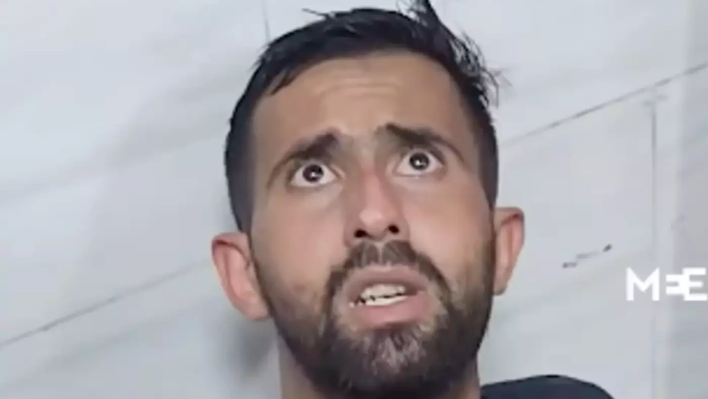 A screengrab of an interview with former detainee, Mohammad Akluk (Instagram)