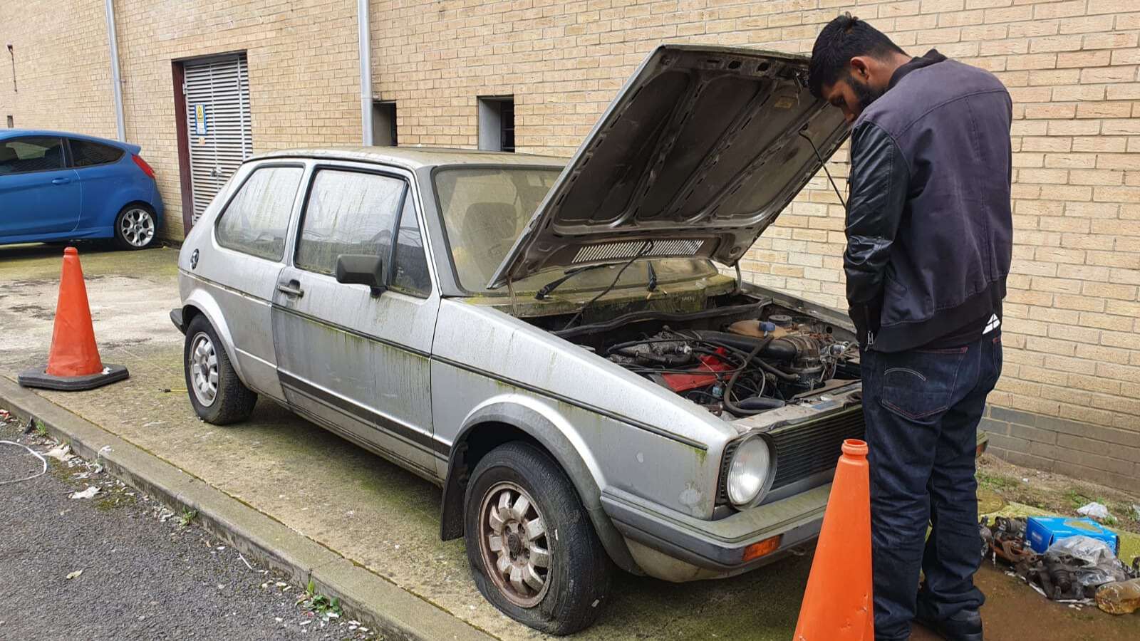 Kamran Ahmed worked as a mechanic helping his neighbours with their car problems (Supplied)