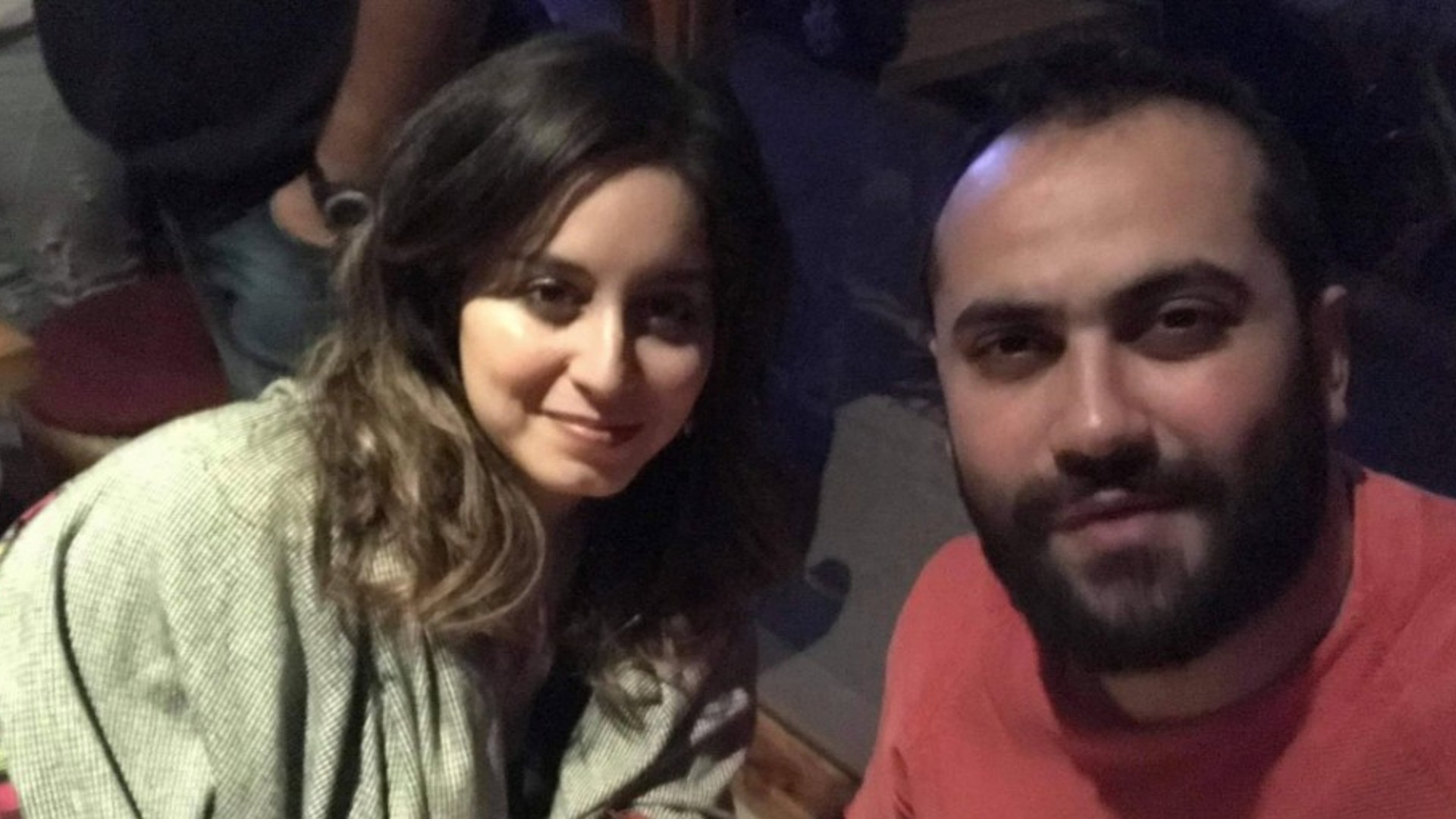 Lama Al-Arian pictured with Issam Abdallah (Lama Al-Arian)