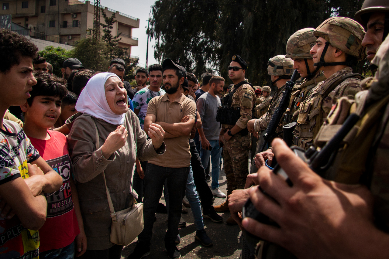 The capsizing of the boat off the coast of Tripoli ignited widespread public anger just weeks before 15 May parliamentary elections (MEE/Sally Abou AlJoud)