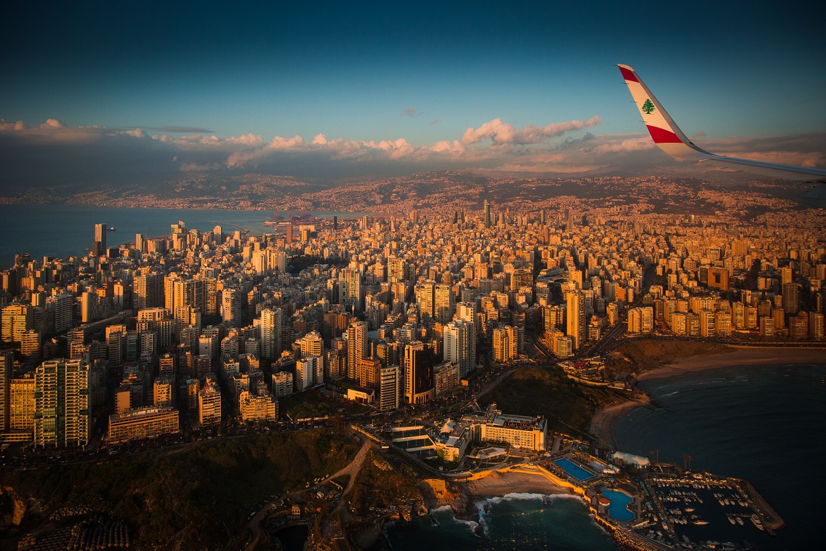 Rebuilt vertically after the end of the civil war, mostly without respecting anti-seismic regulations, Beirut could be massively affected by an earthquake (Laurent Perpigna Iban/MEE)
