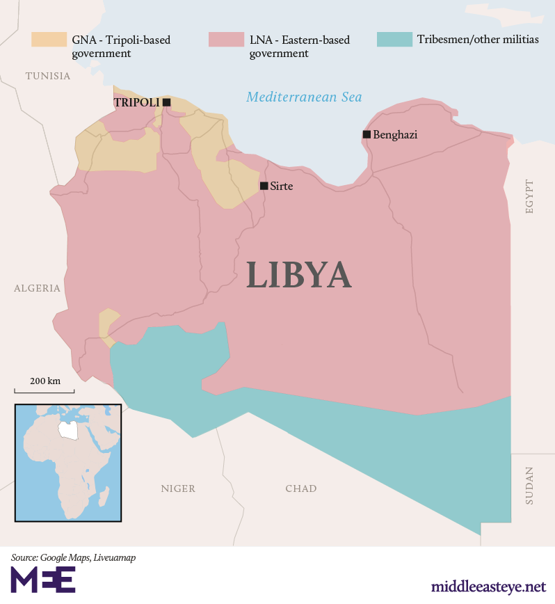 Libya Map