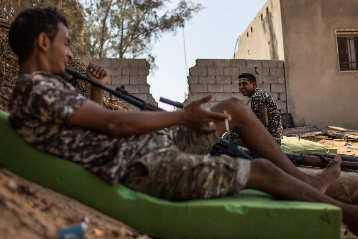 Pro-GNA Misratan fighters 