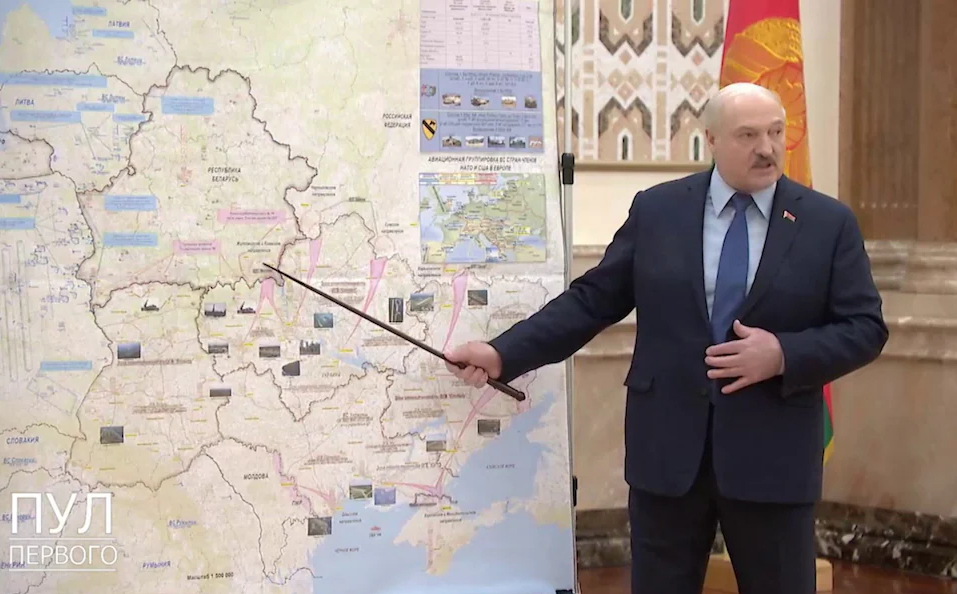 While Lukashenko has said he will not join the invasion of Ukraine, he has&nbsp;been assisting Russia’s military intervention from the north (Reuters)