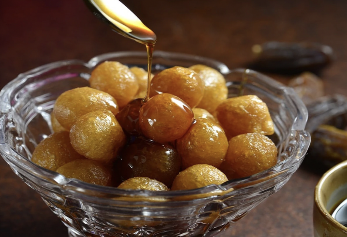luqimat syrup honey