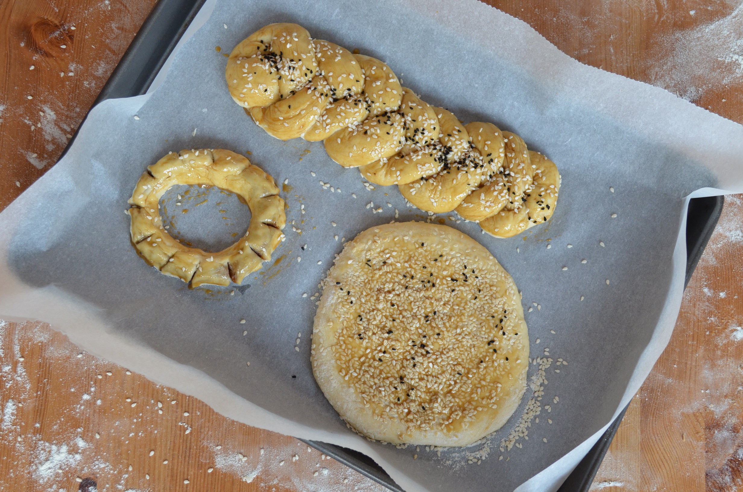 Le maarouk se présente sous forme de tresse et sous formes arrondies (@mounaskitchen/Instagram)