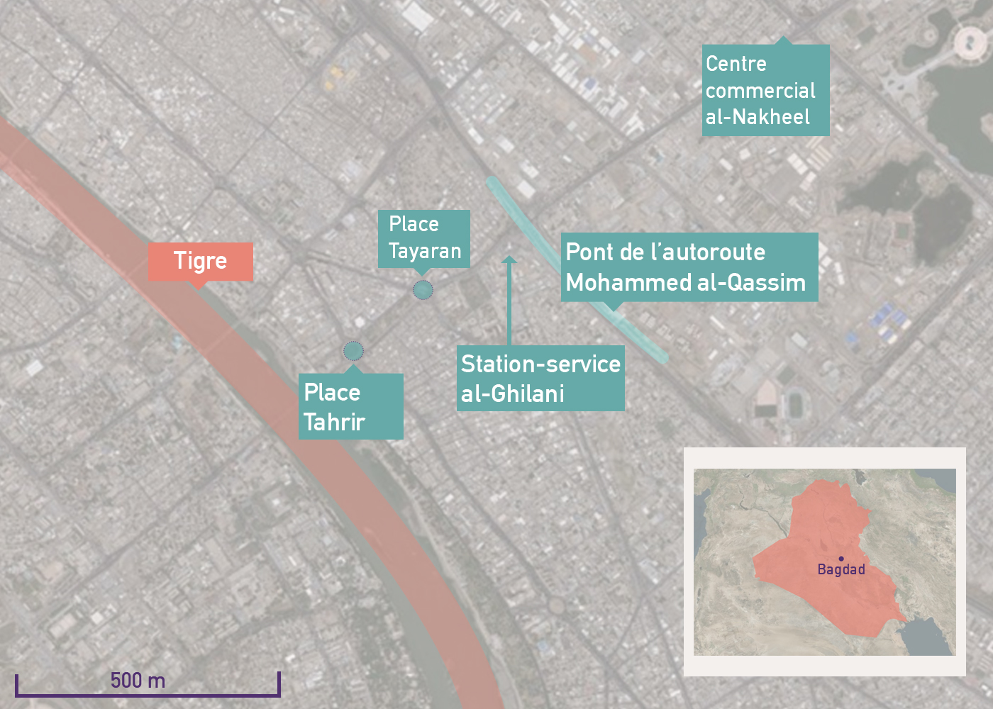 Map Irak
