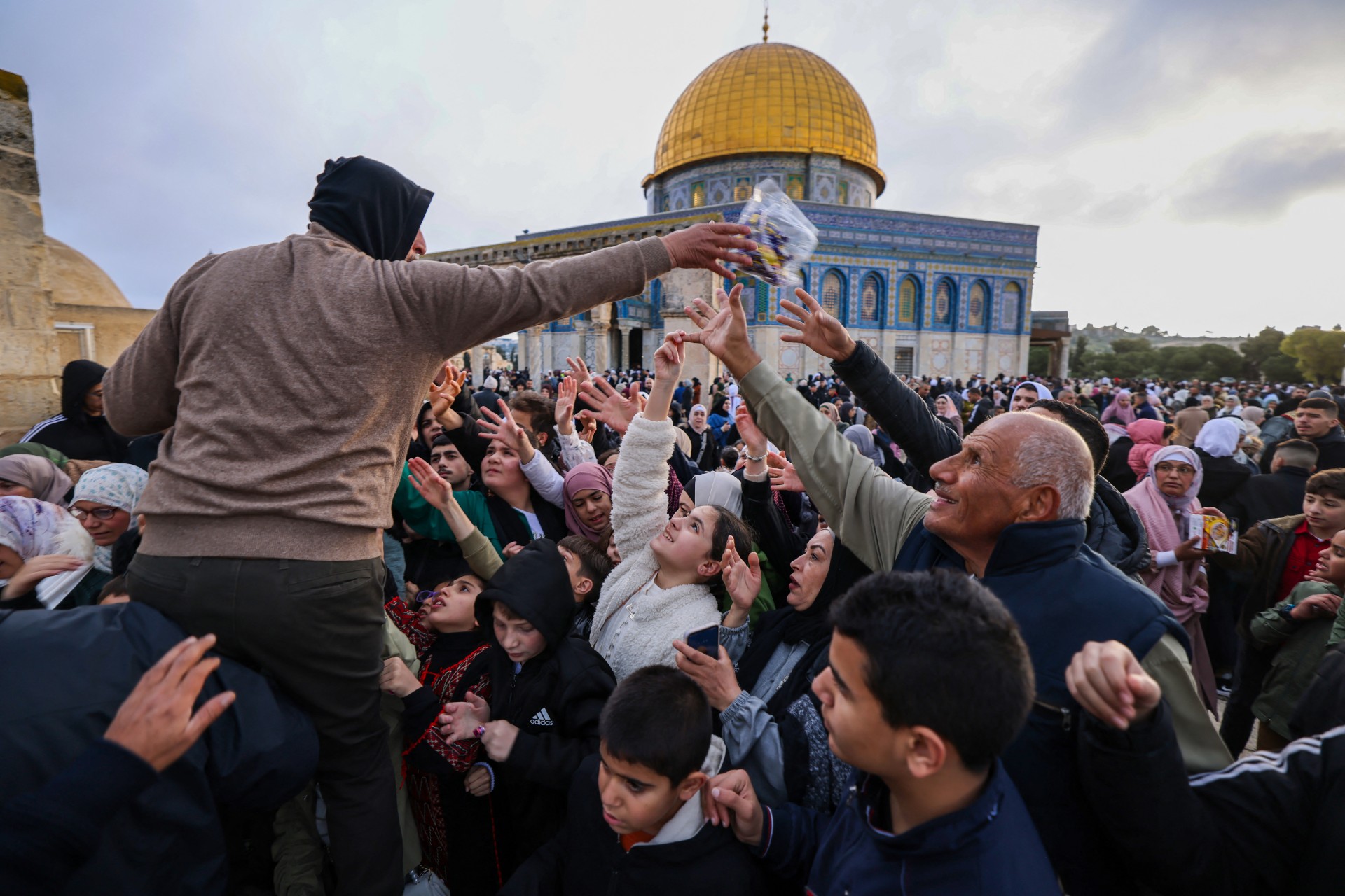 eid prayers al aqsa jerusalem