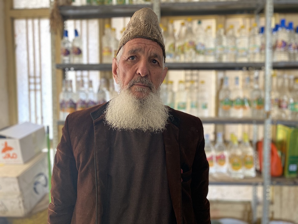 Mirza Qalam, a former fighter in the war against the Soviet occupation 