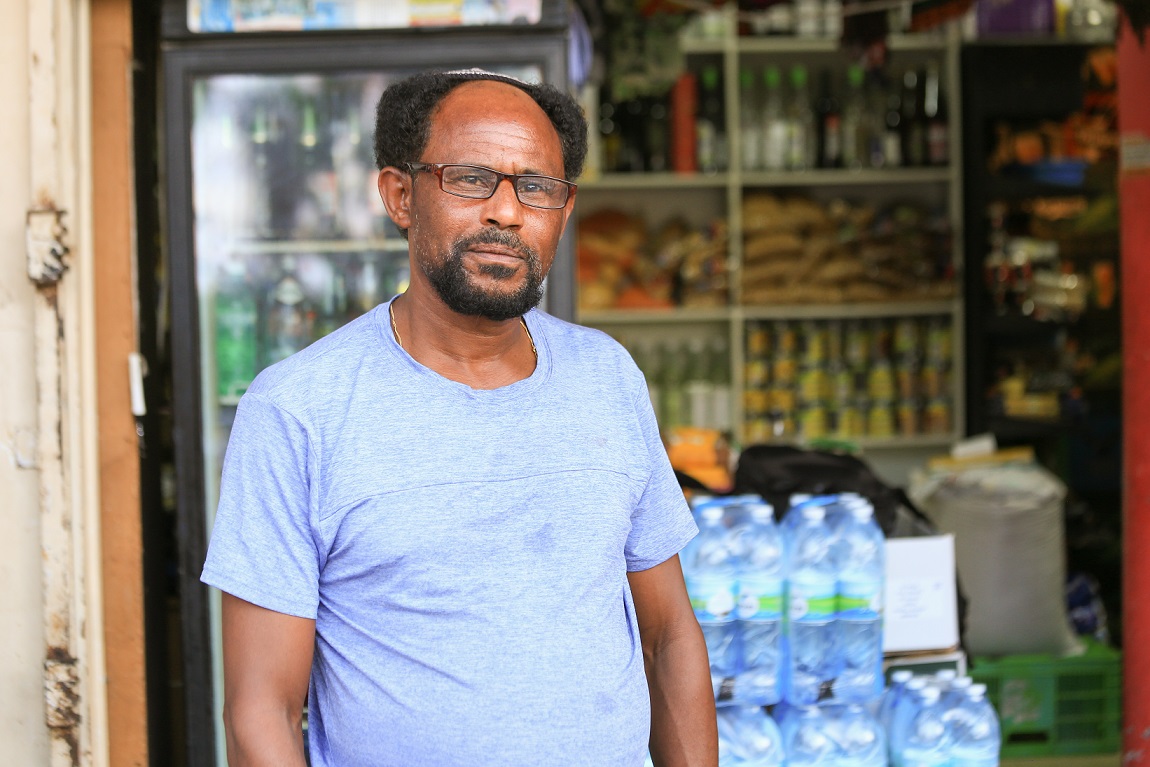 Moshe Getow, 48, from Jaffa