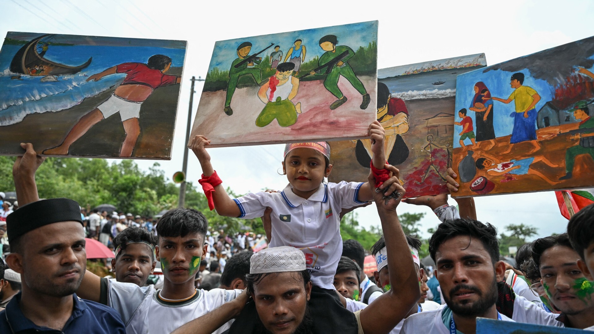 Rohingya rememberance day afp