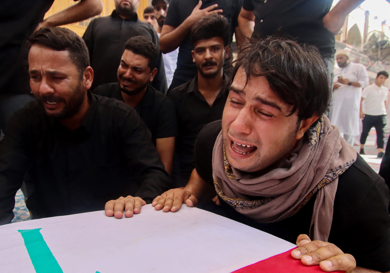 Najaf mass funeral