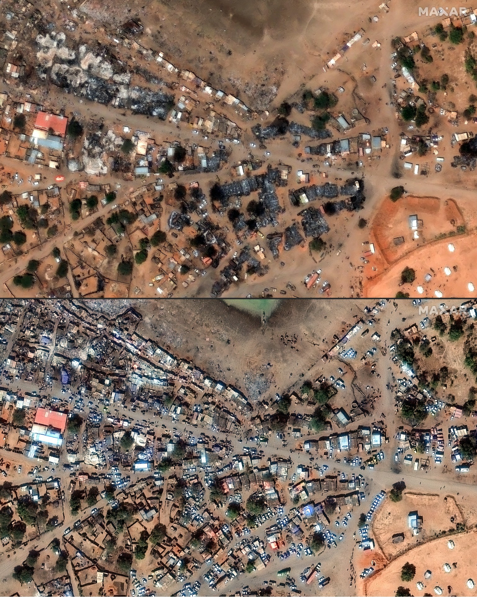 zamzam camp before and after