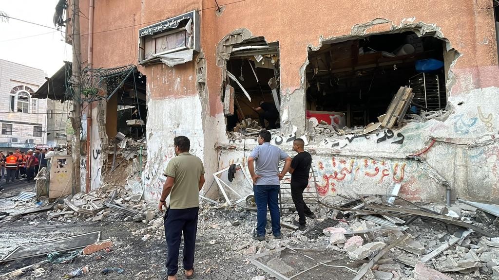 nour shams camp israeli raid