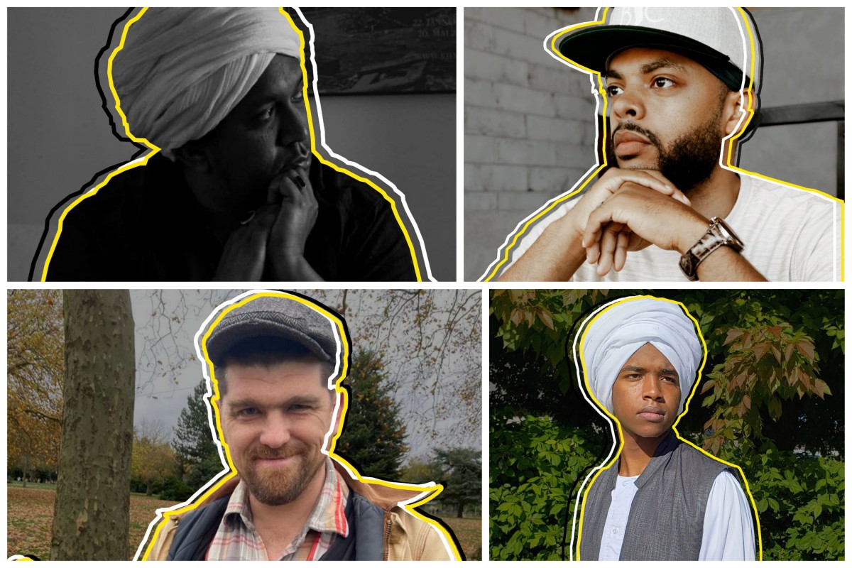 The team behind the project (clockwise, left to right): K. Eltinae, Hatim Eujayl, Ramey Dawoud and Joel Mitchell (courtesy of Read! Write! Count!)