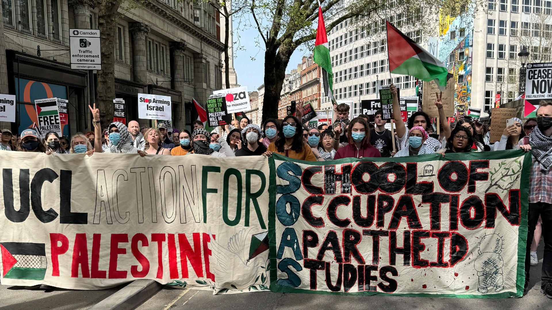 palestine protest london