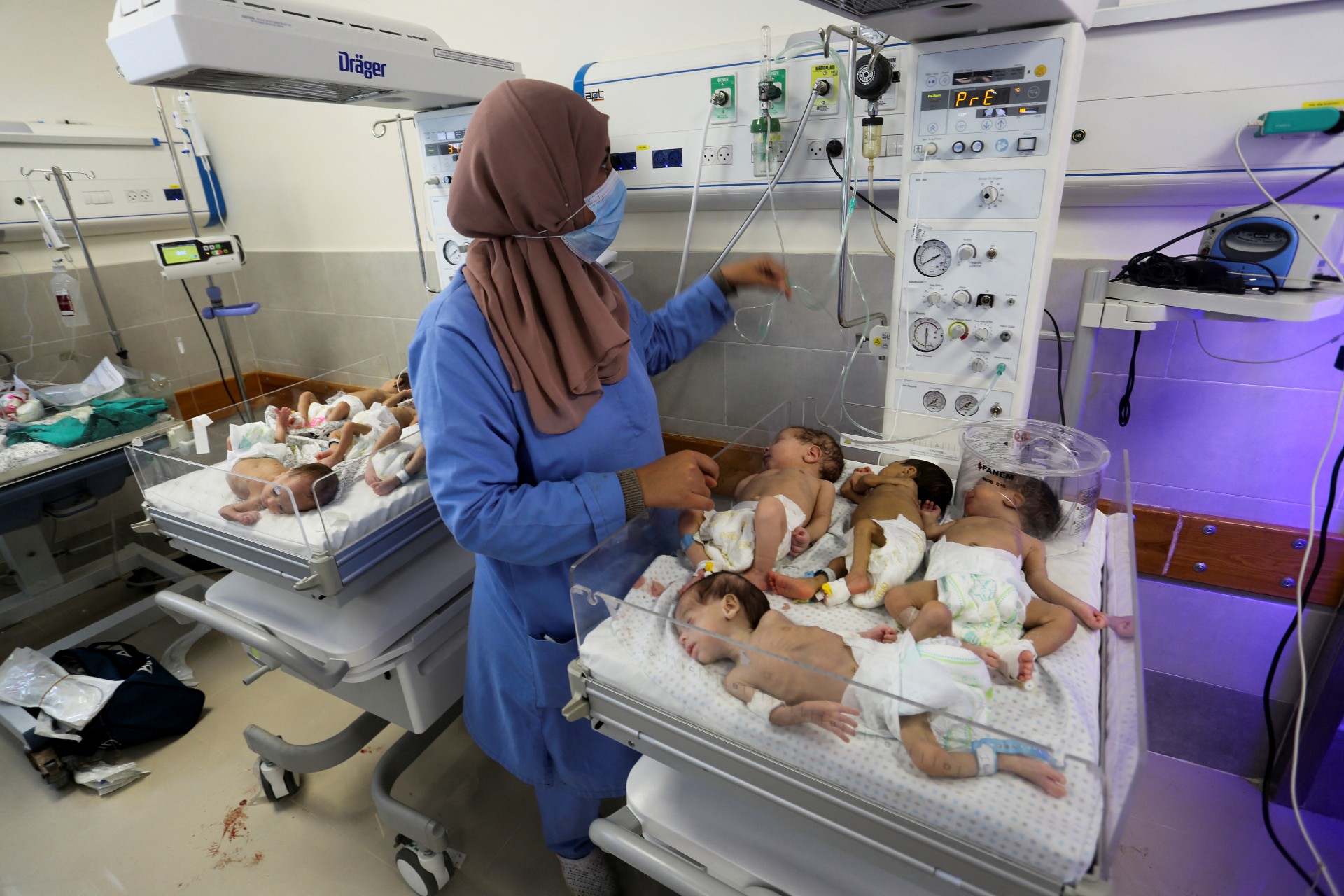 premature babies gaza