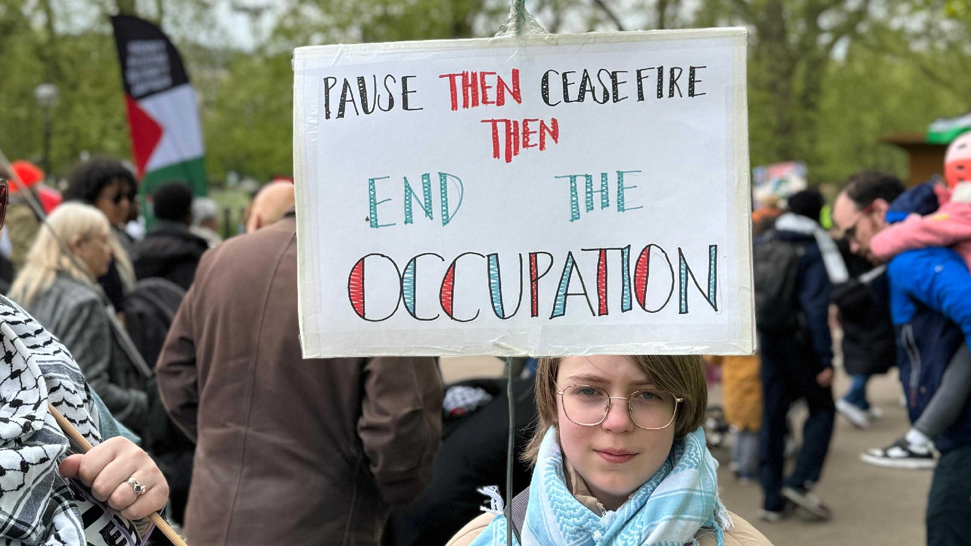 palestine protest london