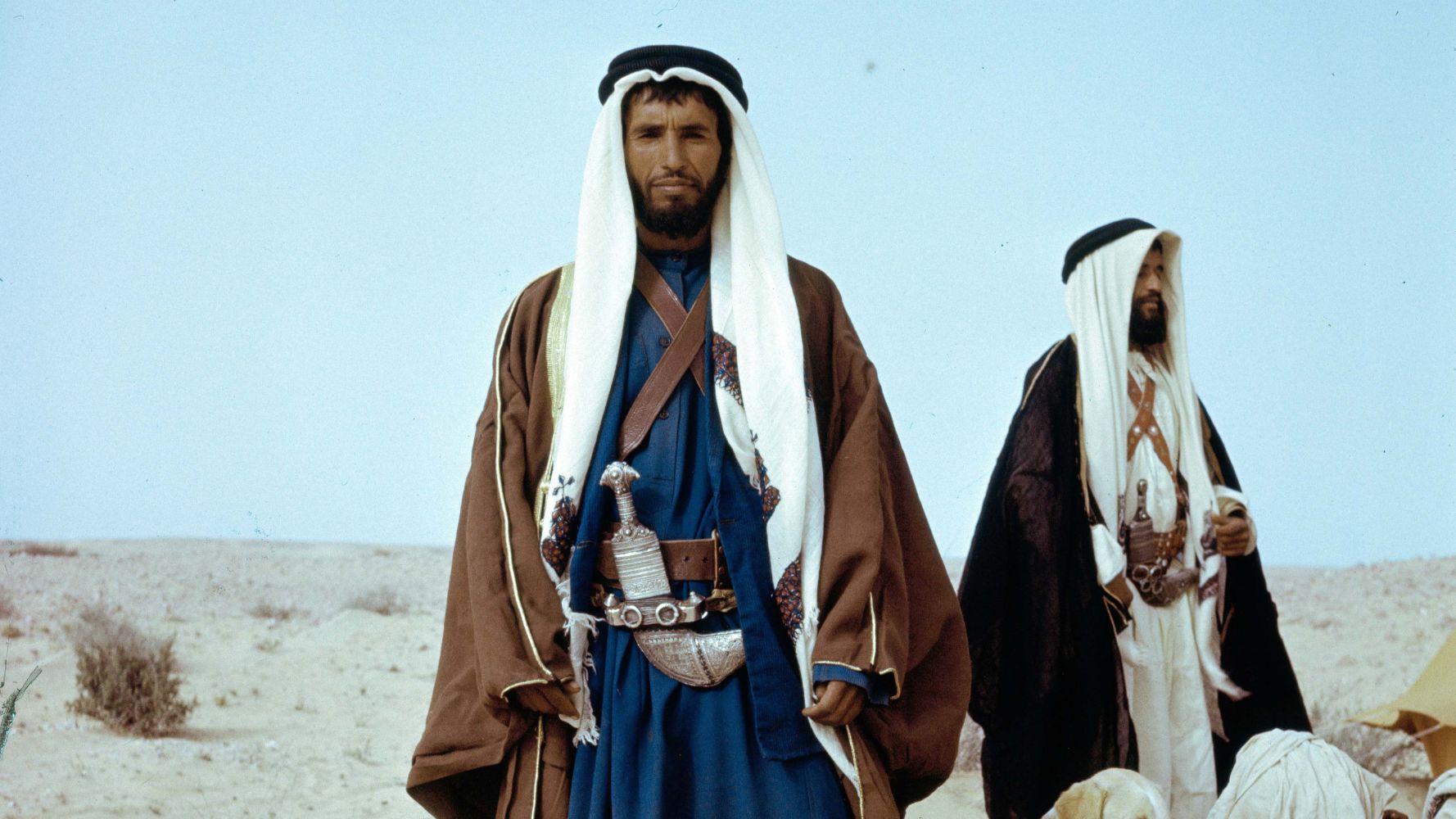 A Qatari man in traditional Bedouin robes (The David Collection/Jette Bang)