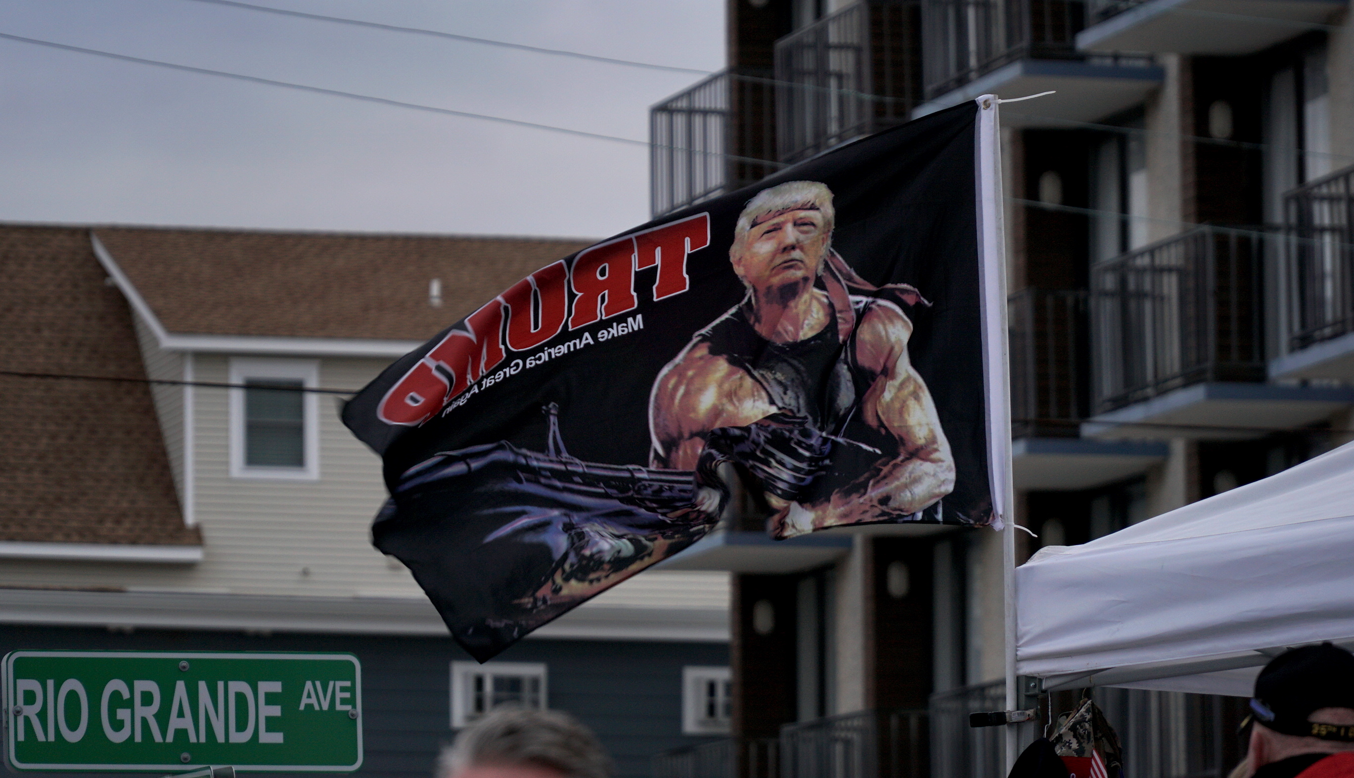 Trump is increasingly gaining cult status among his followers (Azad Essa/MEE)