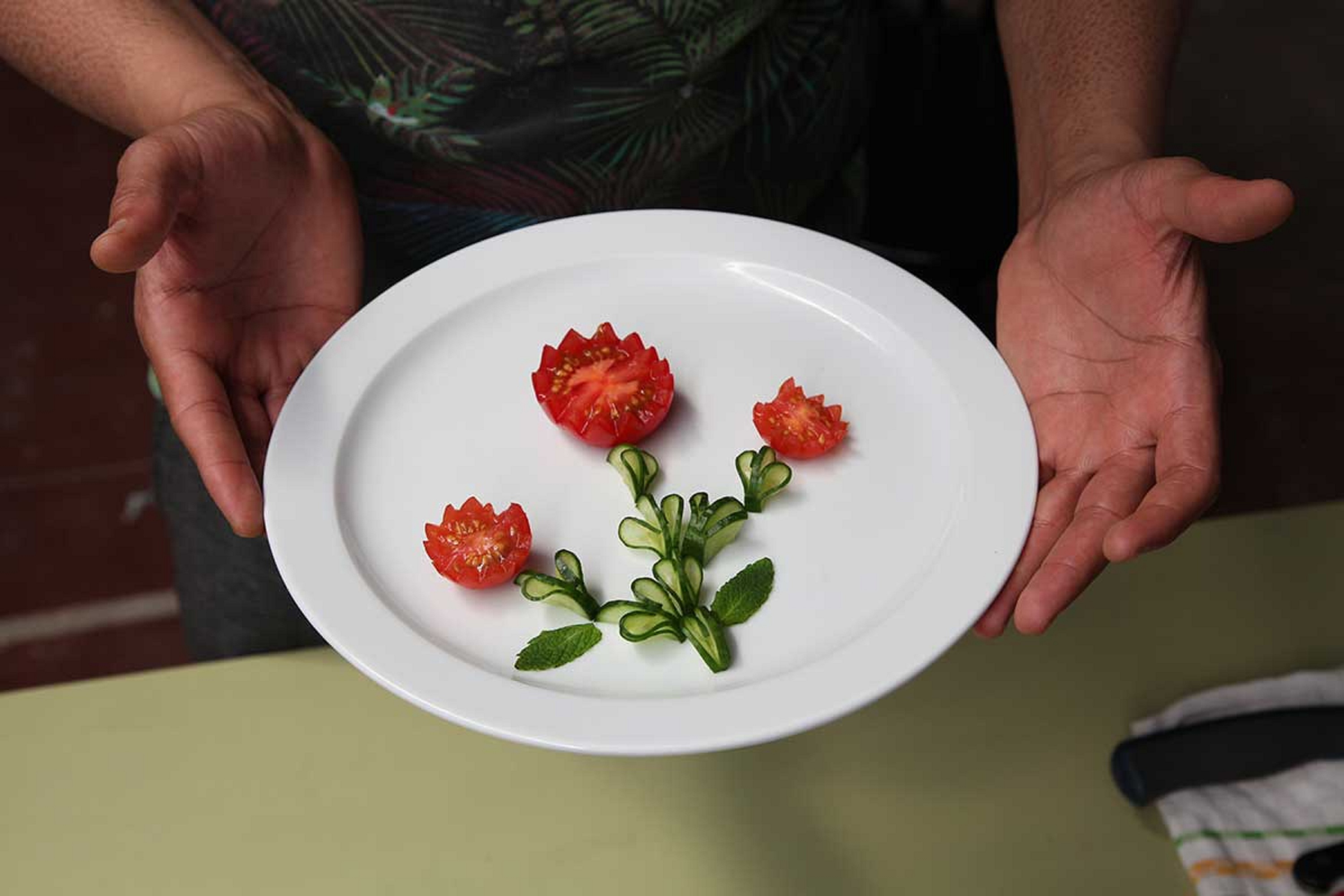 Ali Krizi, jeune apprenti chef, espère se perfectionner grâce au festival (avec l’aimable autorisation d’Ali Krizi)