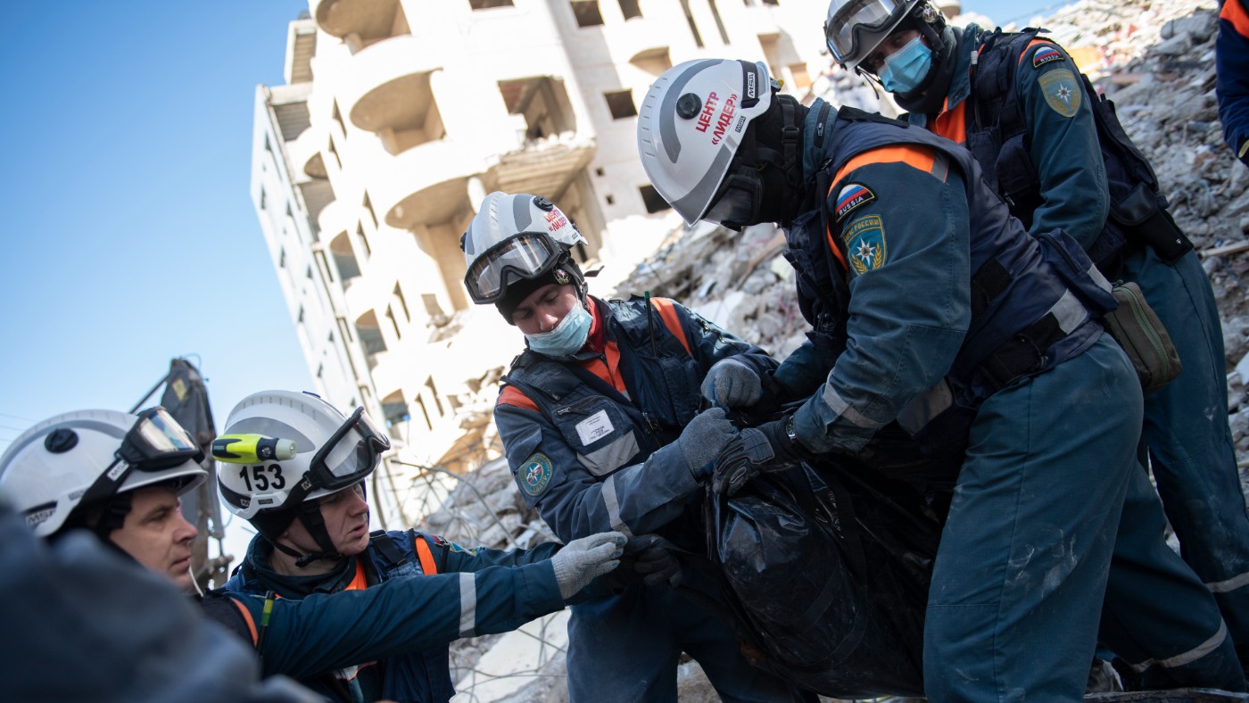 Russian workers Jableh