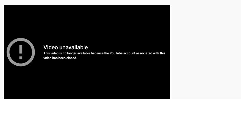 Press TV UK's news reports and documentaries have been permanently deleted because of the account closure (Screengrab)