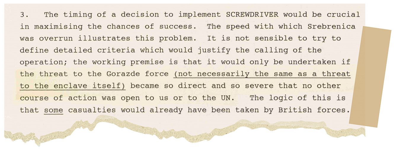 Operation Screwdriver