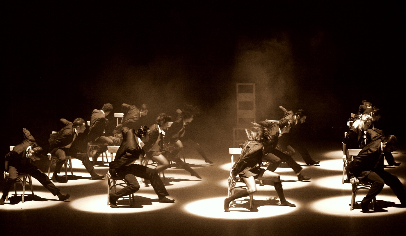 Photo prise à l’Opéra de Damas lors de Minutes, performance de la compagnie syrienne Sima (avec l’aimable autorisation de Lana Fahmi)