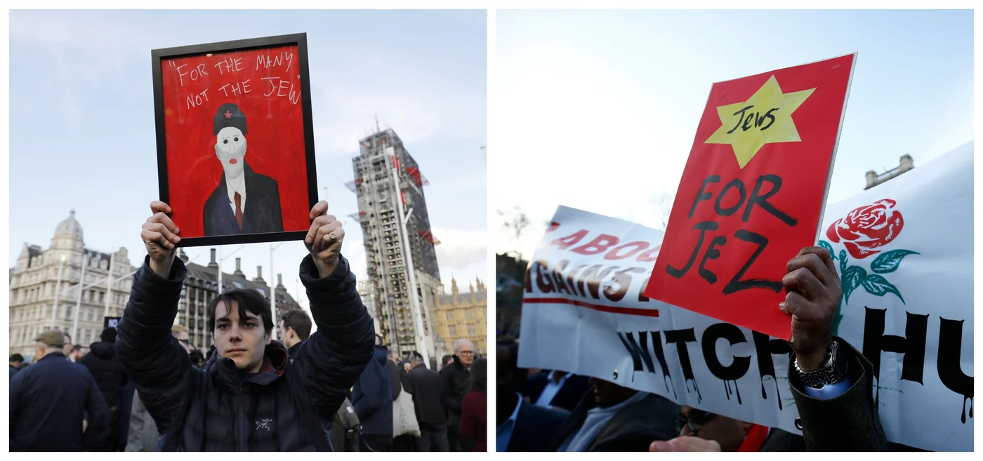 Corbyn demonstrations