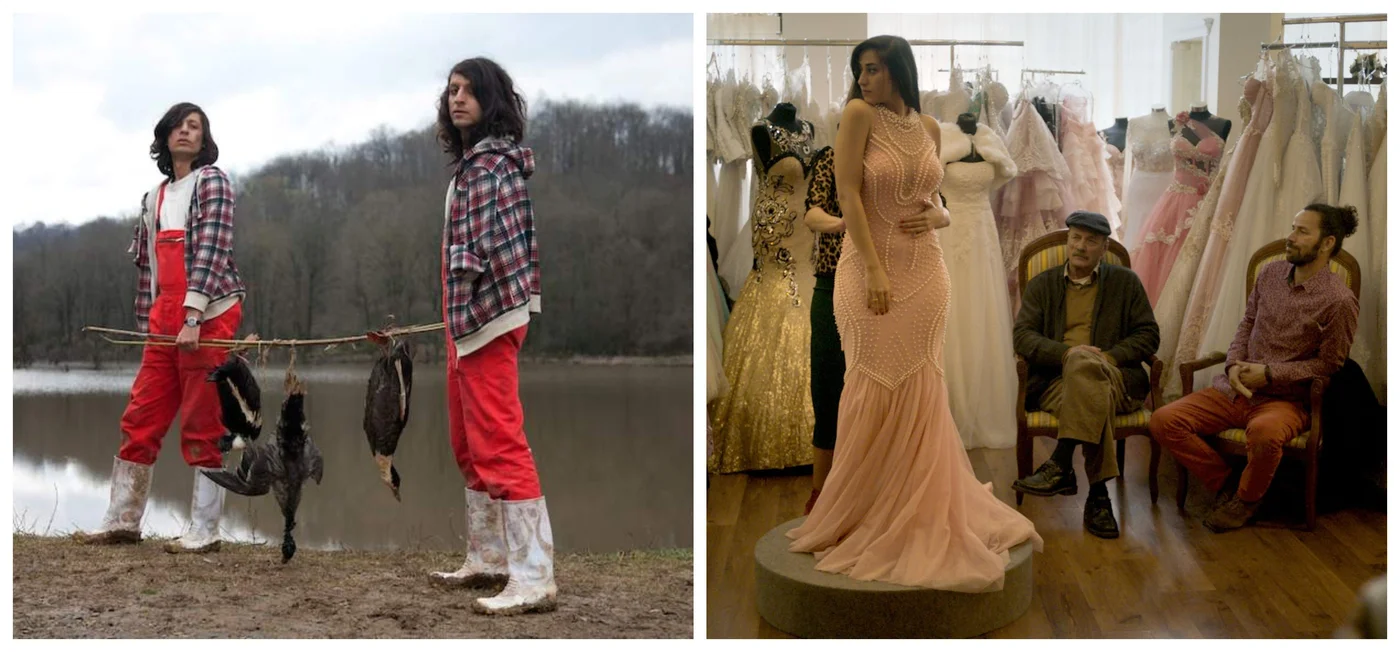 Modern day Middle-East classics Fish & Cat (left) and Wajib (Iranian Independents; Pyramide Intl)