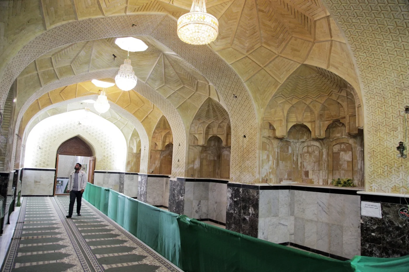 managers at Ezekiel’s tomb say visitors of all faiths are welcome and that they do not ask visitors about their sect or religion