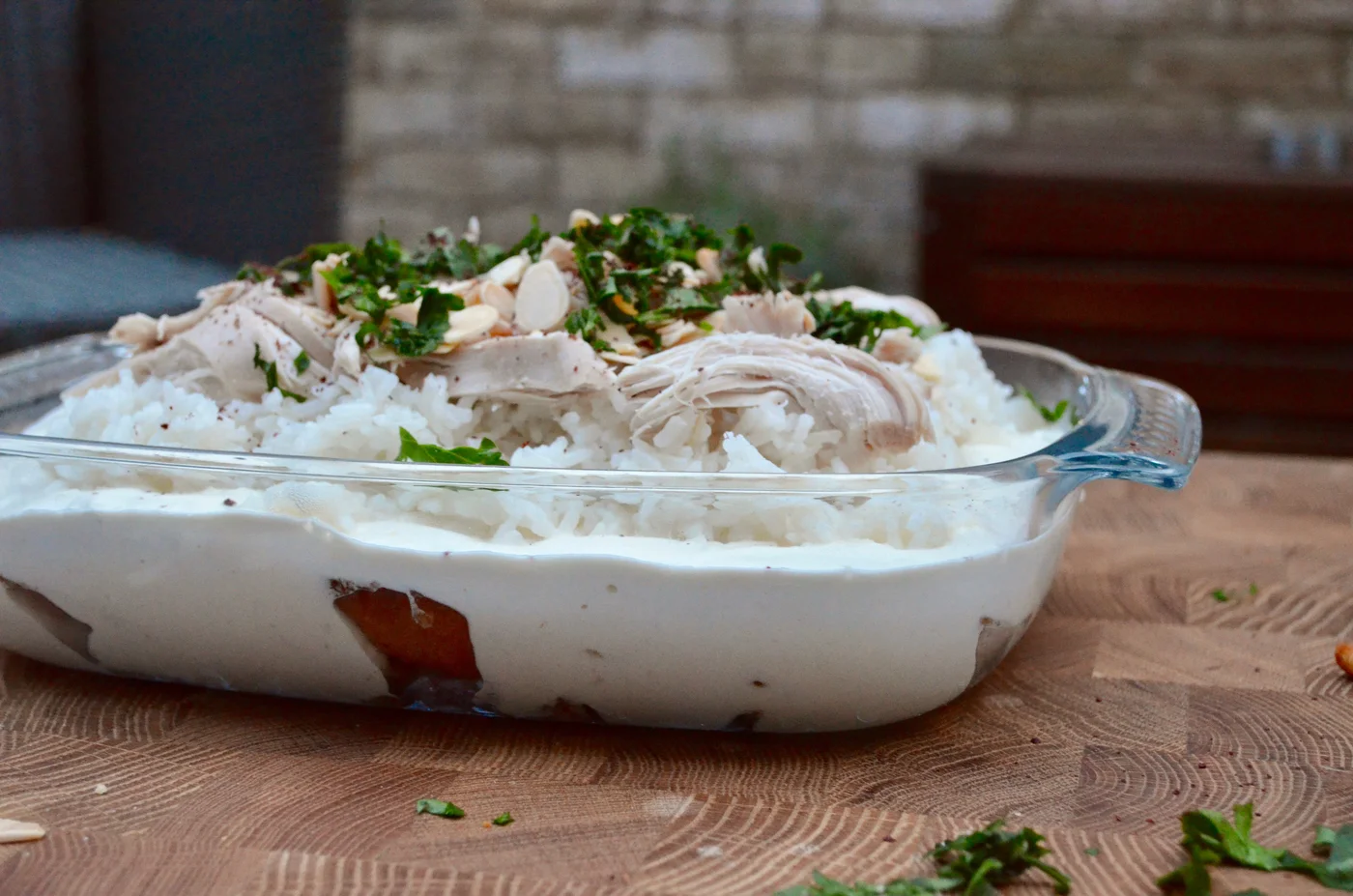 chicken fatteh syria