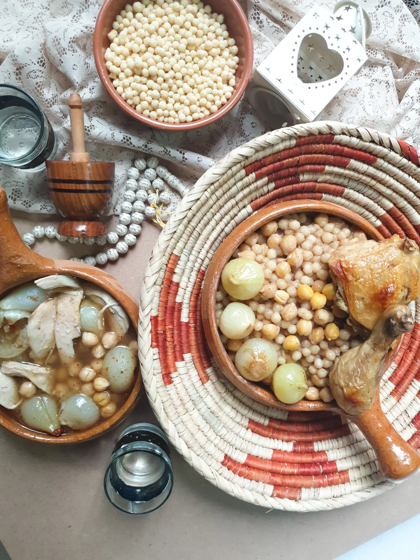 Mograbieh lebanon couscous