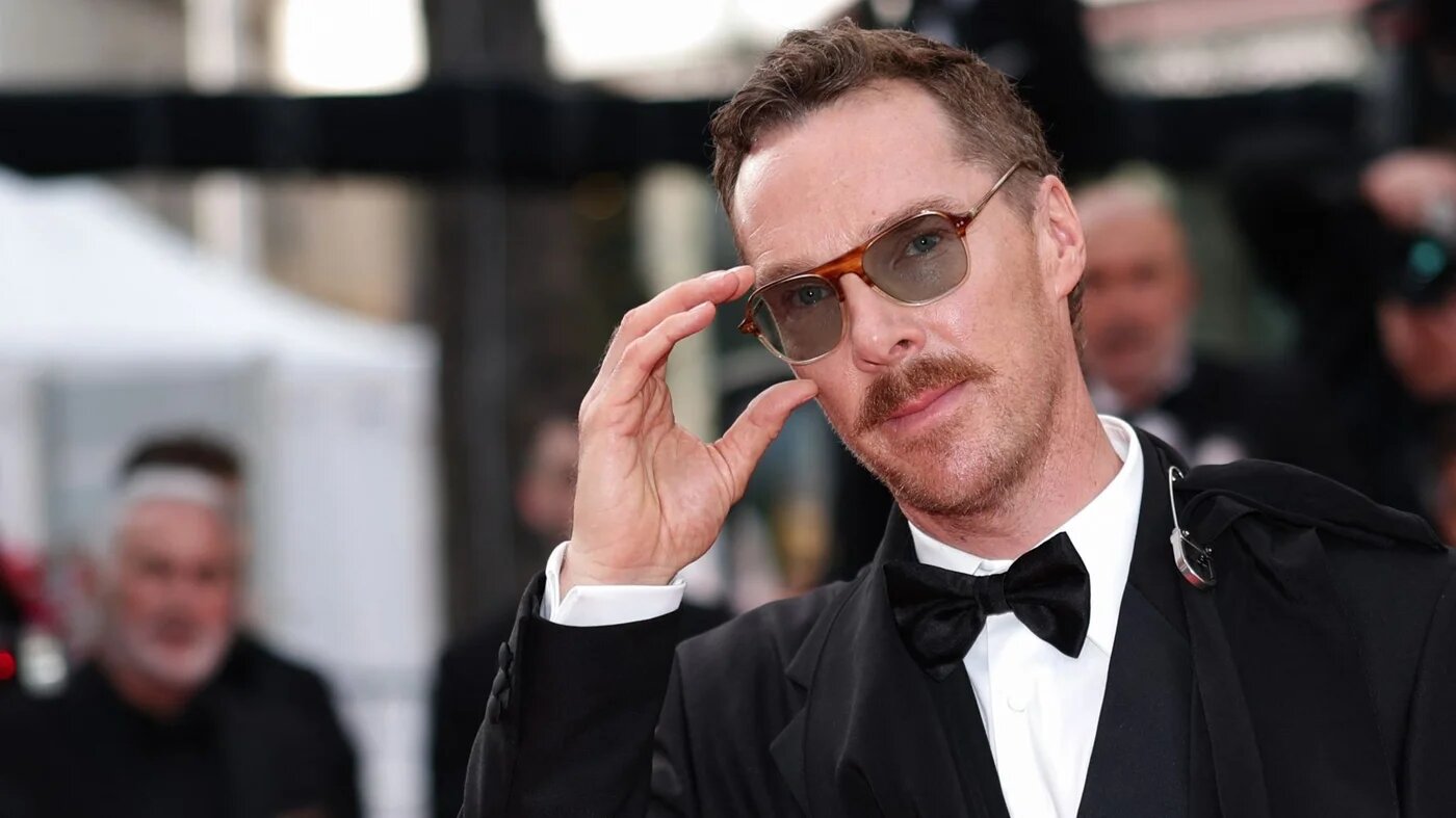 Benedict Cumberbatch arrives at the 78th edition of the Cannes Film Festival in Cannes, southern France, on 18 May 2025 (Sameer Al-Doumy/AFP)