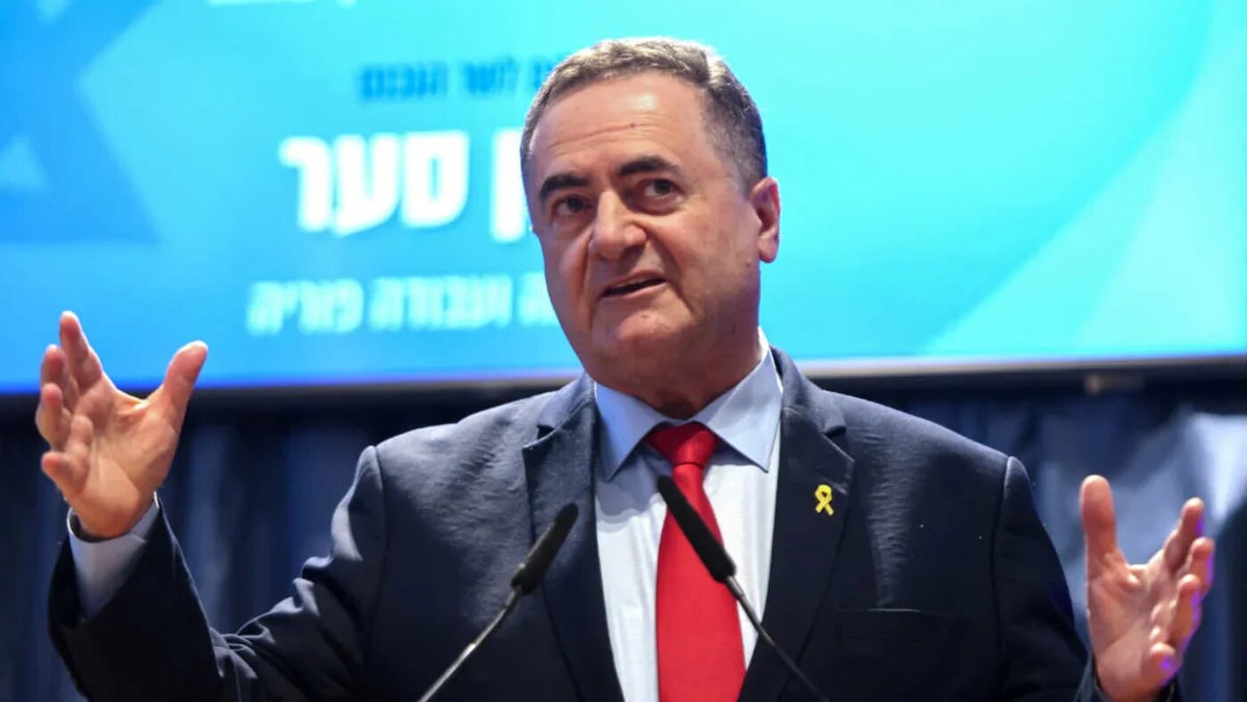 Israeli Defence Minister Israel Katz (Menahem Kahana/AFP)