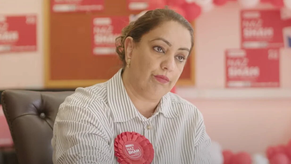 Naz Shah speaks to MEE in June 2024 (Middle East Eye)