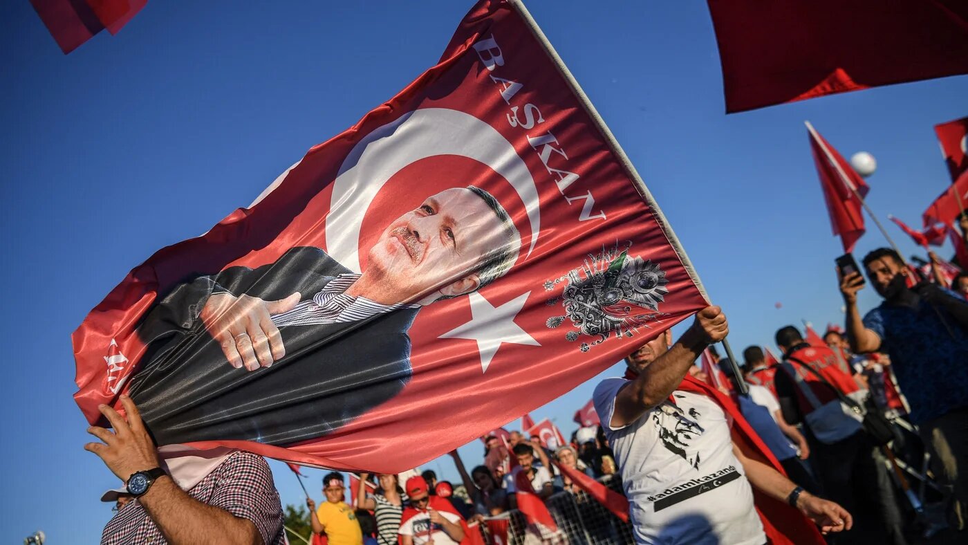 Erdogan flag