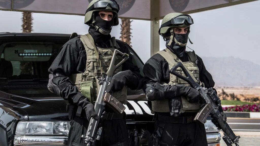 Egyptian Special Forces stand guard during a joint European Union and Arab League summit in the Egyptian Red Sea resort of Sharm el-Sheikh (AFP/file)
