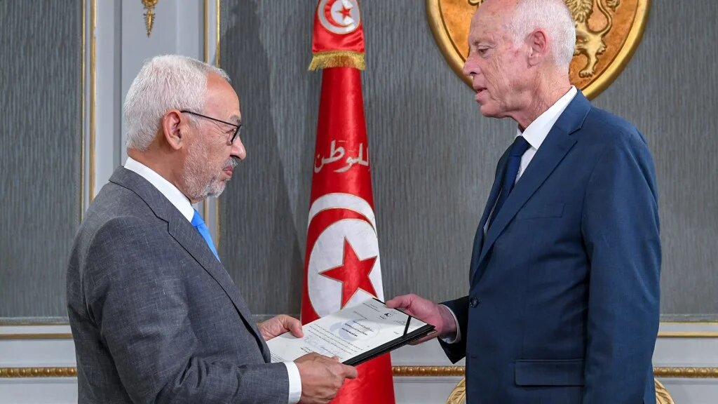 tunisia-ghannouchi-saied-nov-2019-afp