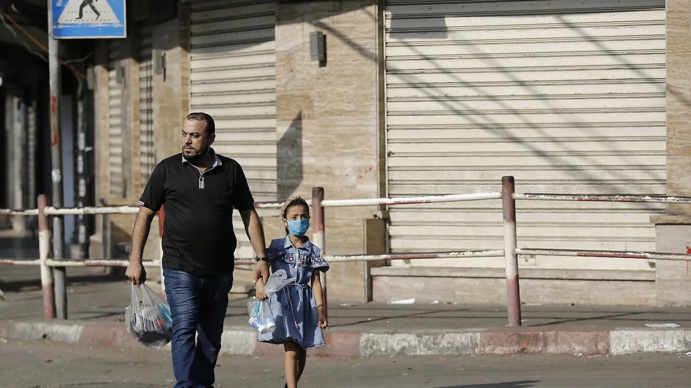 Un couvre-feu a été décrété dans toute la bande de Gaza le 25 août et reconduit pour dix jours renouvelables (AFP)