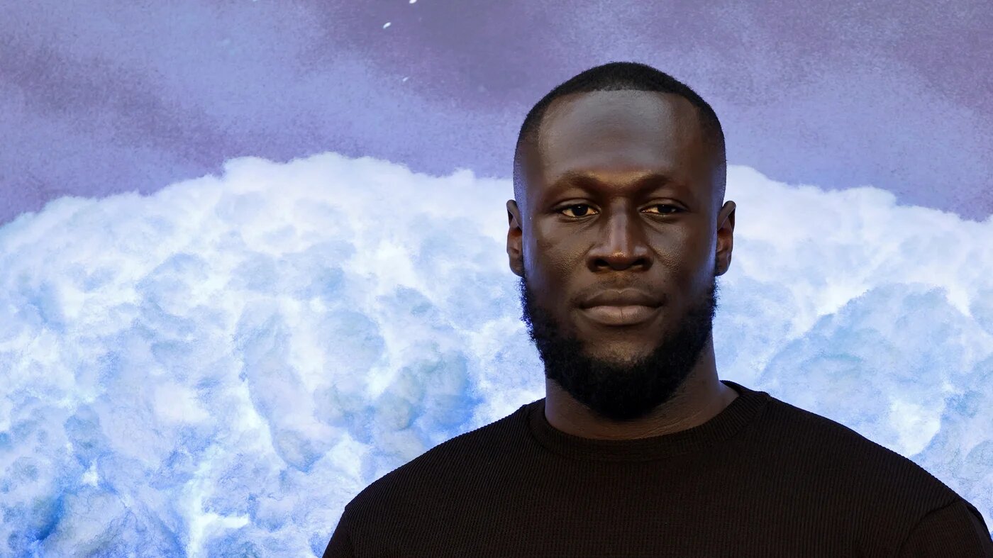 British rapper Stormzy pictured in 2022 (Carlos Jasso/AFP)