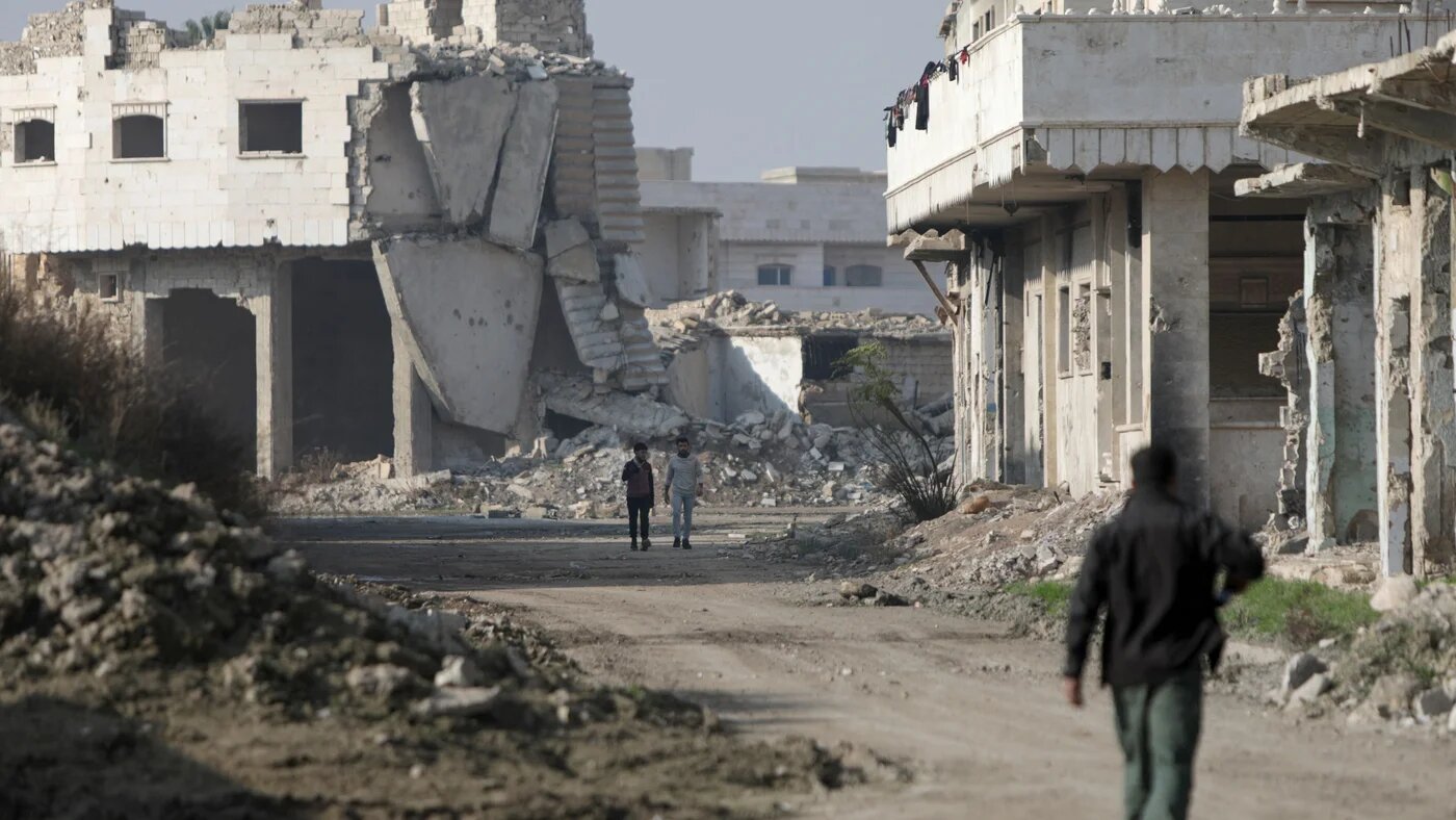 The Syrian opposition still controls some of northern Syria, areas which have been pummelled by the government (AFP)