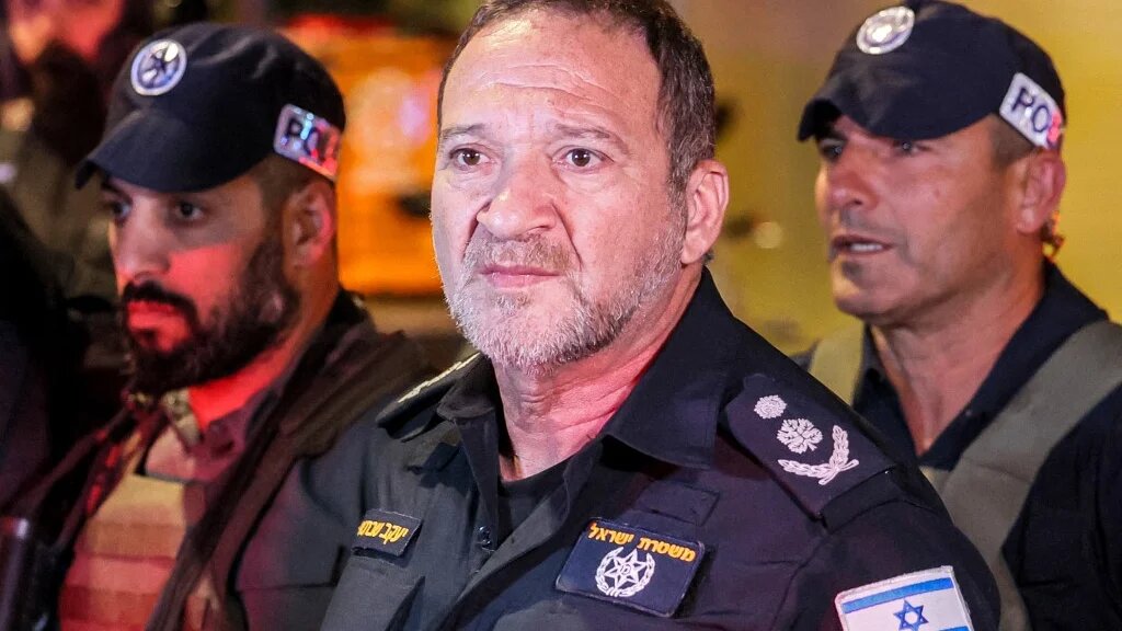 L’Inspecteur général de la police israélienne, Kobi Shabtai, à Tel Aviv, le 9 mars 2023 (AFP/Jack Guez)