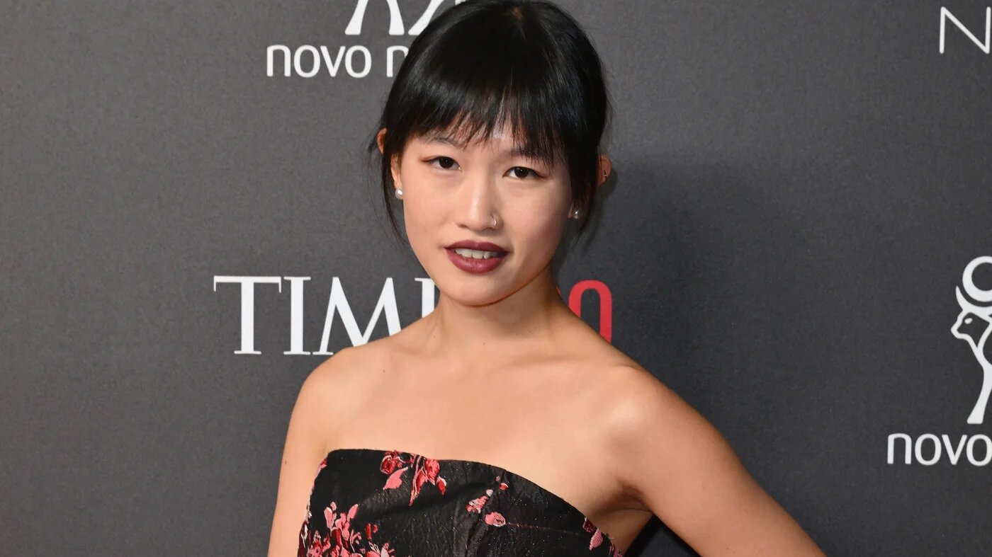 US novelist Rebecca F Kuang at the TIME100 Next Gala in New York City in October 2023 (Angela Weiss/AFP)