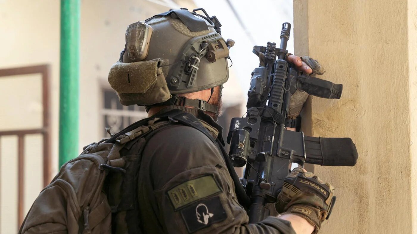 Handout picture released by the Israeli army on July 17, 2024 during military operations in the Gaza Strip (AFP/Israeli Army)