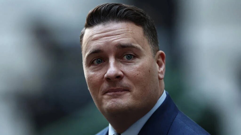 Britain's Secretary of State for Health and Social Care Wes Streeting arrives to attend a cabinet meeting at 10 Downing Street in central London on November 26, 2025. (AFP)