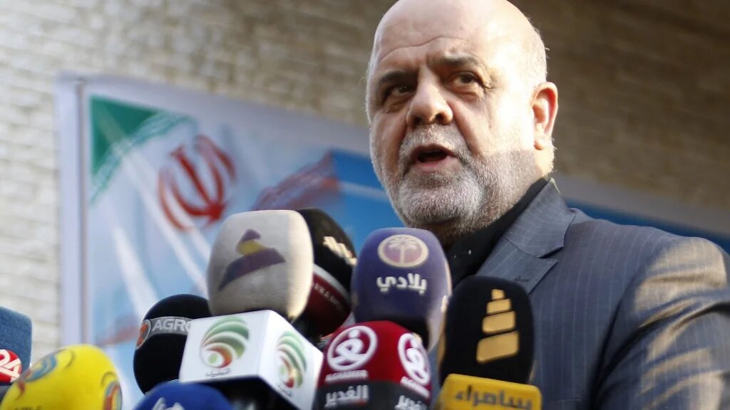 Iran’s ambassador to Iraq Iraj Masjedi has been blacklisted in the latest round of US sanctions 